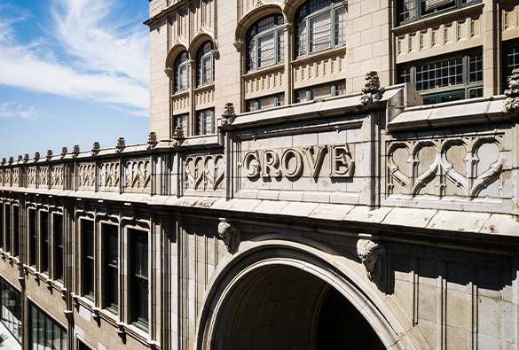 grove arcade exterior downtown asheville